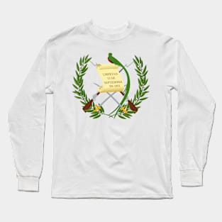 Coat of arms of Guatemala Long Sleeve T-Shirt